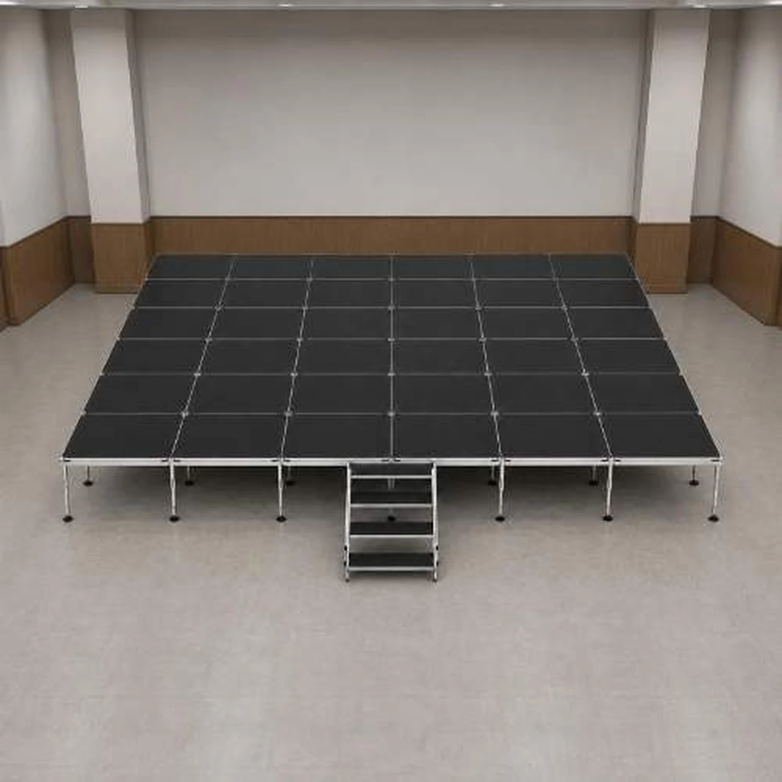 Vista 11 de Set Escenario 12x6 Metros con Escalera Optux